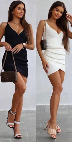 Vestito Donna Tubino Costina Arricciato Bretelle Catena Casual Elegante 6 Vestito Donna Tubino Costina Arricciato Bretelle Catena Casual Elegante -Lindavi Negozio 9.50susetta