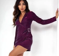 Vestito Donna Tubino Scollo V Lurex Gioiello Aderente Sensuale Elegante -Lindavi Negozio ImmagineWhatsApp2022 11 04ore16.14.07