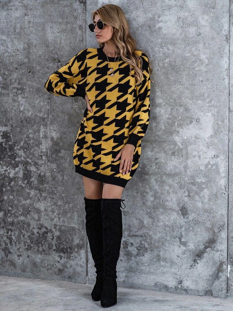 Vestito Donna Maxi Pull Fantasia Morbido 1 Vestito Donna Maxi Pull Fantasia Morbido