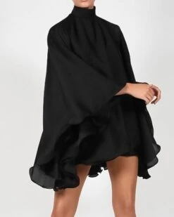 Vestito Donna Mantella Manica Ampia