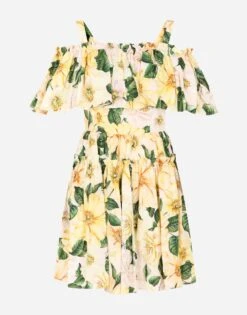 Vestito Donna Fantasia Bretelle Scollo Barca -Lindavi Negozio WhatsAppImage2021 03 19at10.55.48 1