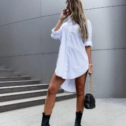 Camicione Donna Vestito Over Asimmetrico Casual 12 Camicione Donna Vestito Over Asimmetrico Casual -Lindavi Negozio WhatsAppImage2021 08 26at12.30.42 1