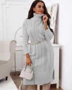 Vestito Donna Maxi Pull Collo Alto Manica Lunga Casual Elegante 12 Vestito Donna Maxi Pull Collo Alto Manica Lunga Casual Elegante -Lindavi Negozio WhatsAppImage2021 12 03at11.02.00 1