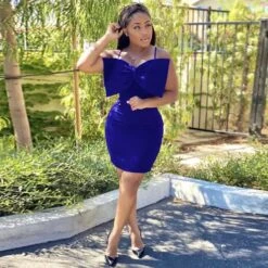 Vestito Donna Tubino Scollo Cuore Fiocco Bretelline Aderente Elegante -Lindavi Negozio WhatsAppImage2021 12 11at19.20.30 1