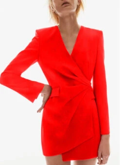 Vestito Donna Blazer Intreccio Scollo V Manica Lunga Gonna Asimmetrica Casual Elegante -Lindavi Negozio WhatsAppImage2021 12 17at18.50.33 5de1c1e5 becc 4e32 86fd 35aaca1e5824