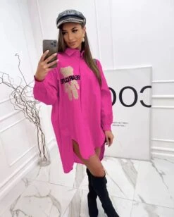 Camicione Donna Vestito Casual Stampa Morbido -Lindavi Negozio WhatsAppImage2022 02 13at14.16.33 1