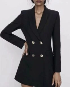 Vestito Donna Blazer Doppio Petto Bottoni -Lindavi Negozio WhatsAppImage2022 02 28at16.57.46