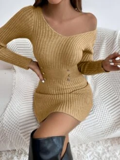 Vestito Donna Tubino Costina Bottoni Elastico Aderente Casual Sensuale Comodo 5 Vestito Donna Tubino Costina Bottoni Elastico Aderente Casual Sensuale Comodo -Lindavi Negozio fr8.00 1