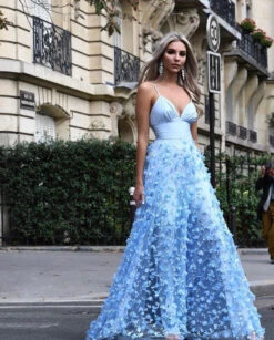 Abito Donna Vestito Lungo Scollo Cuore Bretelle Elegante Feste Eventi Party Cerimonia