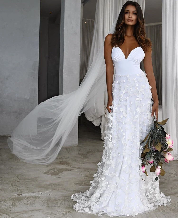 Abito Donna Vestito Lungo Scollo Cuore Bretelle Elegante Feste Eventi Party Cerimonia 3 Abito Donna Vestito Lungo Scollo Cuore Bretelle Elegante Feste Eventi Party Cerimonia - immagine 3