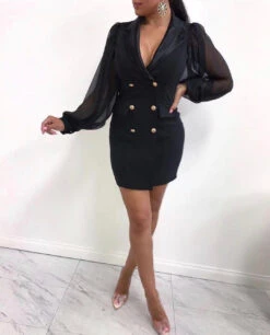 Vestito Donna Blazer Doppio Petto